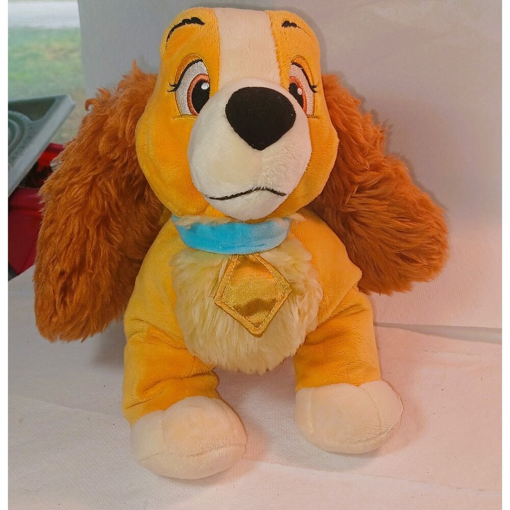 Lady of Lady & the Tramp Disney Plush dog  American Cocker Spaniel breed